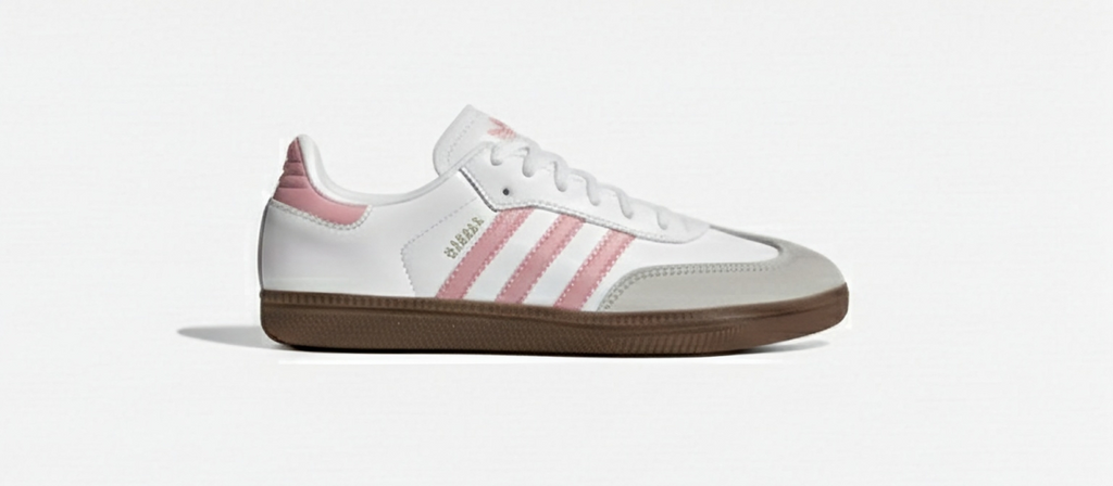 Adidas Samba - Pink And White For Girls