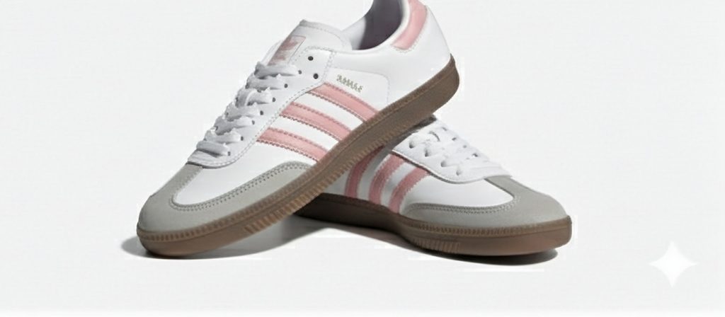Adidas Samba - Pink And White For Girls