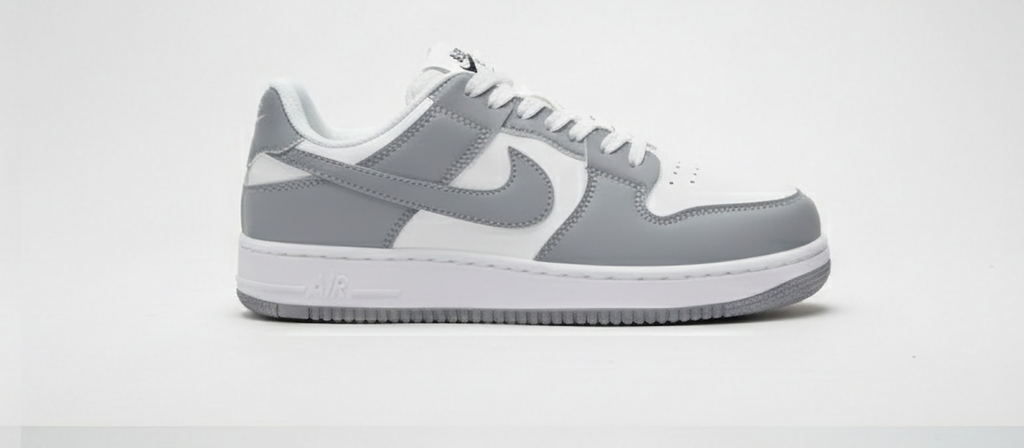 Nike Air Sneaker - Gray And White