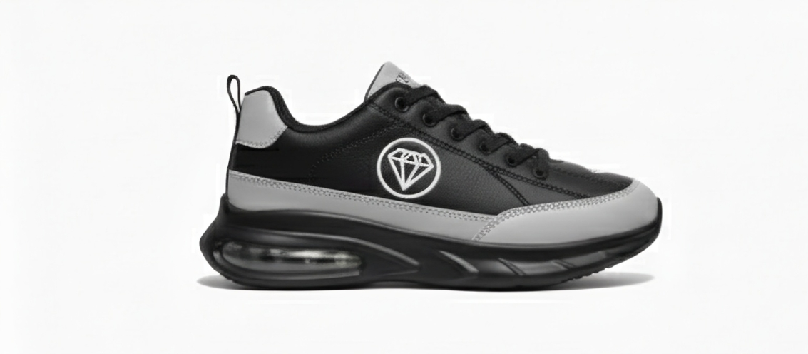 Sneakers Diamond | Galaxy Black and Gray