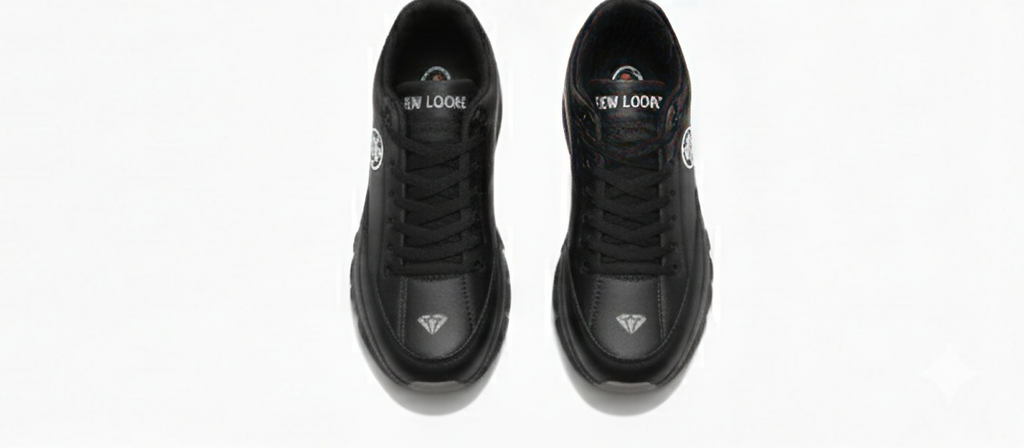 Sneakers Diamond | Galaxy Black and Gray