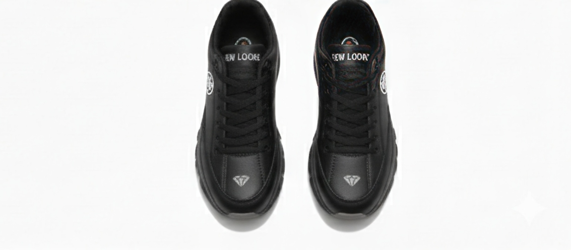 Sneakers Diamond | Galaxy Black and Gray