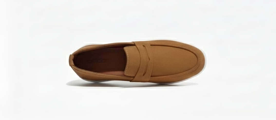 Loafer- Brown Suede Penny Loafers