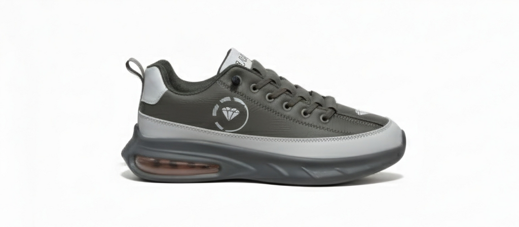 Sneakers Diamond | Galaxy Green And Gray