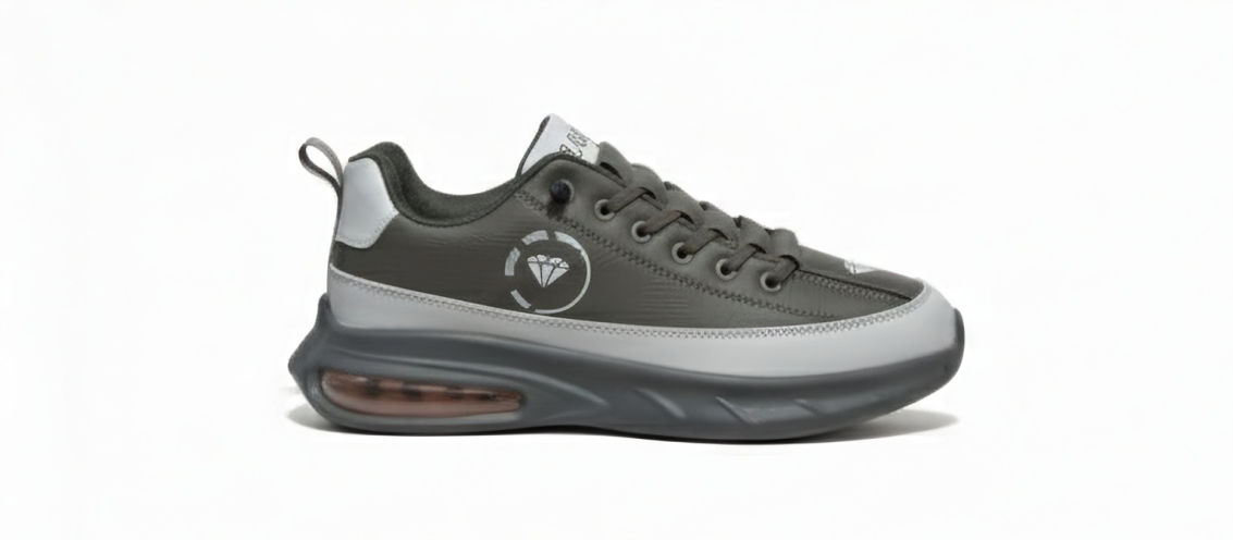 Sneakers Diamond | Galaxy Green And Gray