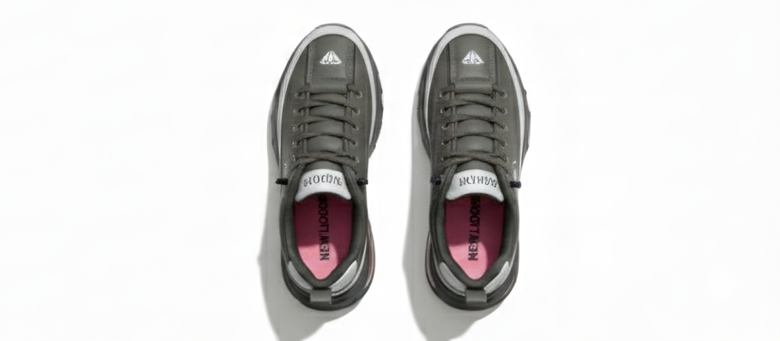 Sneakers Diamond | Galaxy Green And Gray