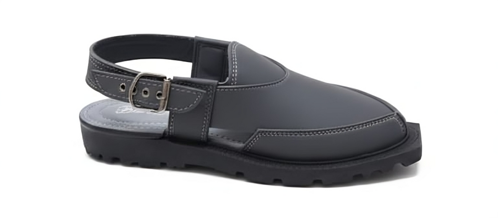 Peshawari Chappal -  Gray