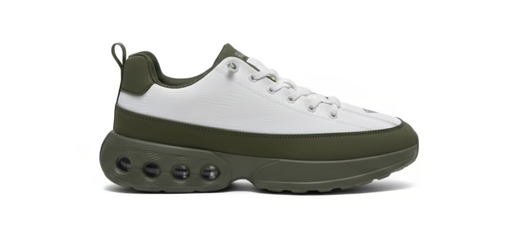 Sneakers Diamond | Galaxy White and Green