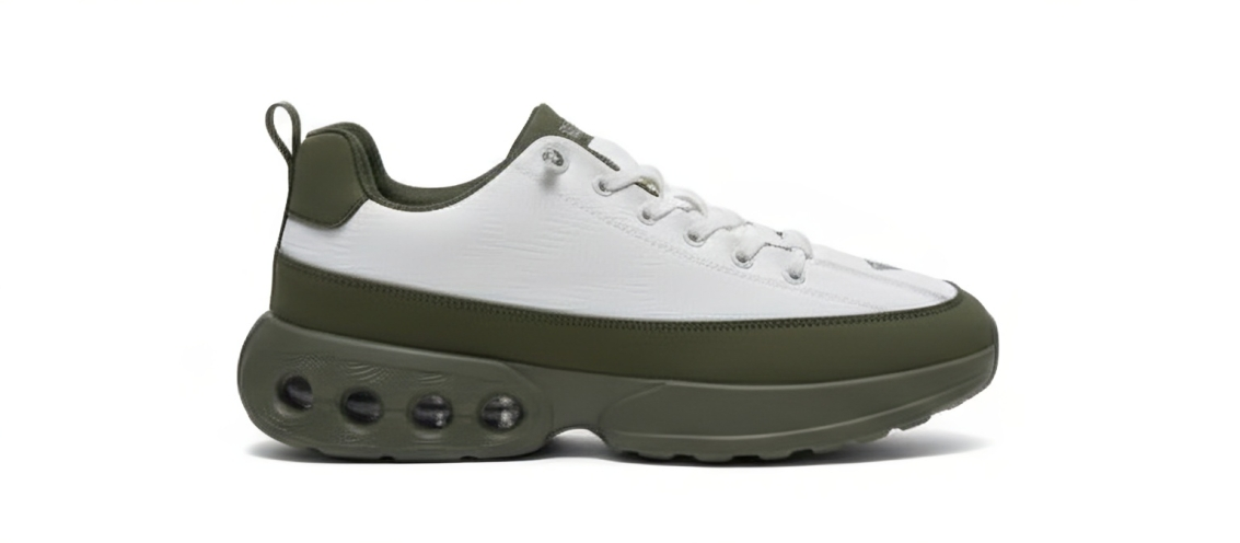 Sneakers Diamond | Galaxy White and Green