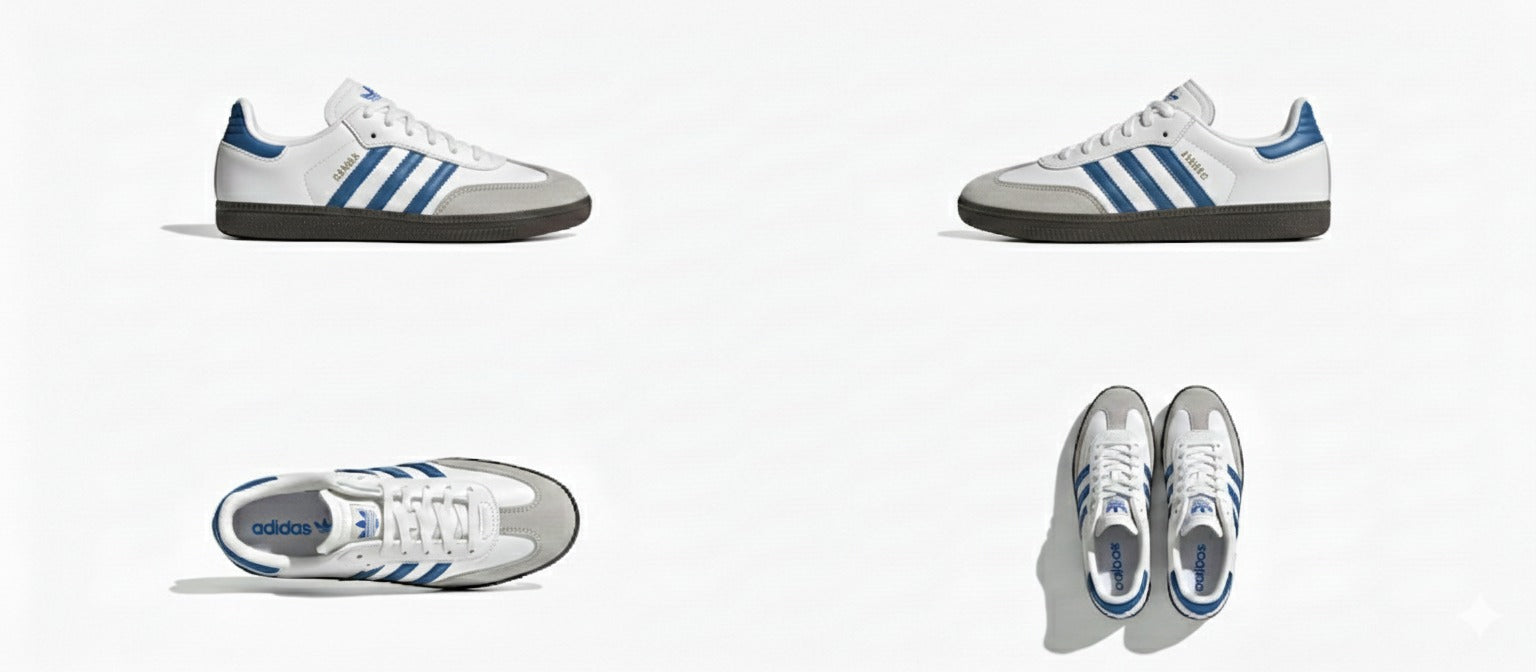 Adidas Samba – Blue Line Sneaker